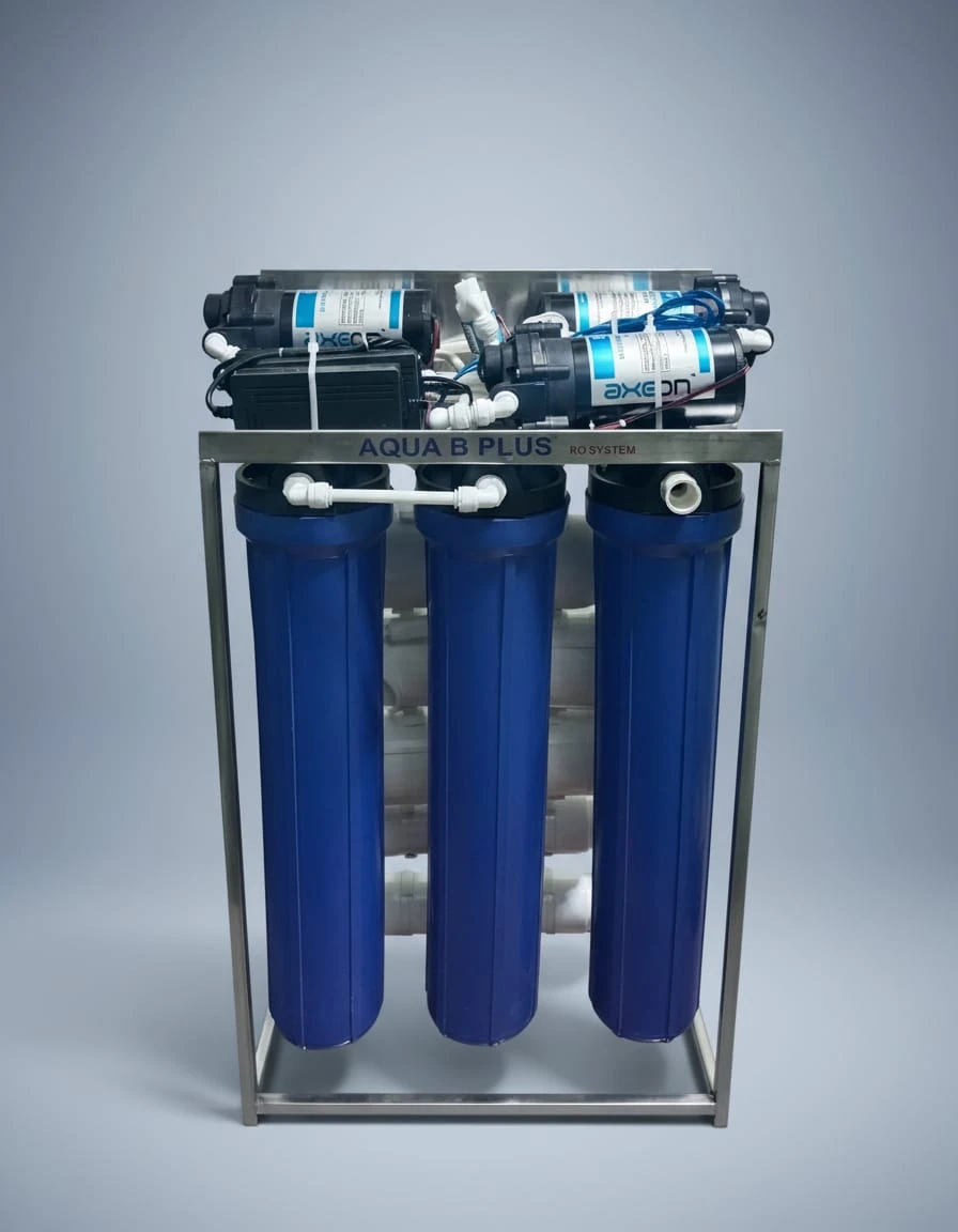 100 LPH Commercial RO Plant | Stainless Steel | Automatic RO Water Purifier with TDS Adjuster | Aqua B Plus