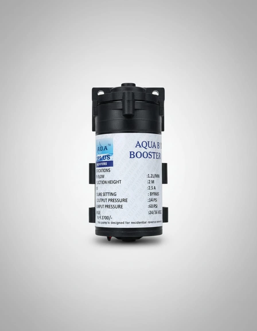 Aqua B Plus 100 GPD 24V DC RO Booster Pump Motor